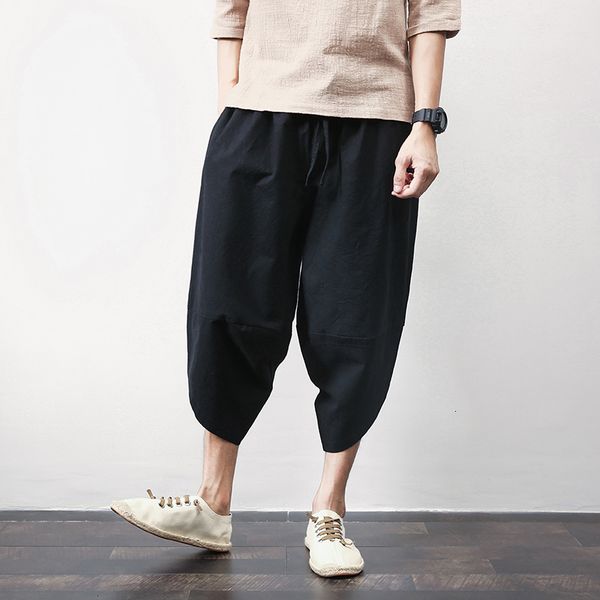 men pants casual cotton linen pants mid waist loose leisure hip-hop harem solid color drawstring 5xl legible, Black
men pants casual cotton linen pants mid waist loose leisure hip-hop harem solid color drawstring 5xl legible, Black