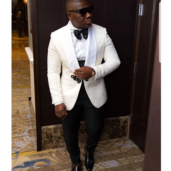 new stylish 3 pieces mens suits for wedding shawl lapel groom suits slim fit italian wedding tuxedos jacket+pants+vest, White;black
new stylish 3 pieces mens suits for wedding shawl lapel groom suits slim fit italian wedding tuxedos jacket+pants+vest, White;black