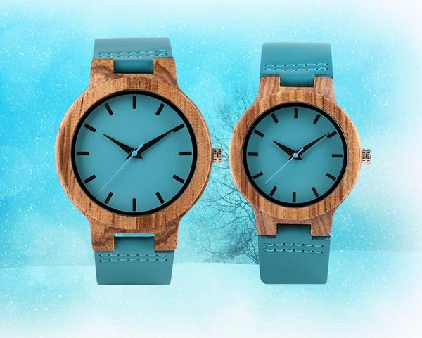 wooden watch for couple stylish blue round dial genuine leather wristwatch quartz timepiece lovers gifts 2019, Slivery;brown
wooden watch for couple stylish blue round dial genuine leather wristwatch quartz timepiece lovers gifts 2019, Slivery;brown