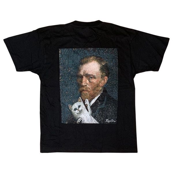 2020 hip hop usa summer van gogh portrait oil painting break yo self skateboard men designer vintage art cat t shirt women street tshirt, White;black
2020 hip hop usa summer van gogh portrait oil painting break yo self skateboard men designer vintage art cat t shirt women street tshirt, White;black