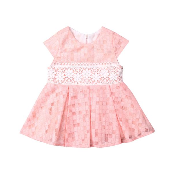 kids girl clothes round neck sleeveless geometry lace flower casual baby toddler party zipper cotton dresses one pieces, Red;yellow
kids girl clothes round neck sleeveless geometry lace flower casual baby toddler party zipper cotton dresses one pieces, Red;yellow