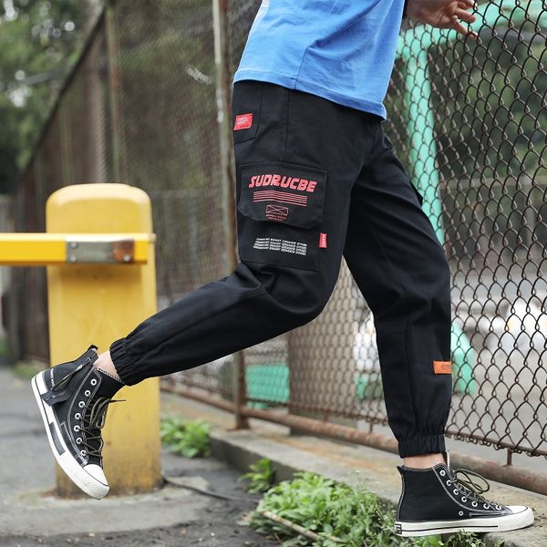 men's pants cargo fashion hop hip printing letter harem joggers loose trousers leisure harajuku men sweatpants, Black
men's pants cargo fashion hop hip printing letter harem joggers loose trousers leisure harajuku men sweatpants, Black