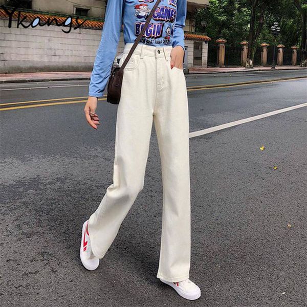 women's jeans women straight loose bf harajuku womens long trousers all-match korean style chic casual simple student streetwear, Blue
women's jeans women straight loose bf harajuku womens long trousers all-match korean style chic casual simple student streetwear, Blue