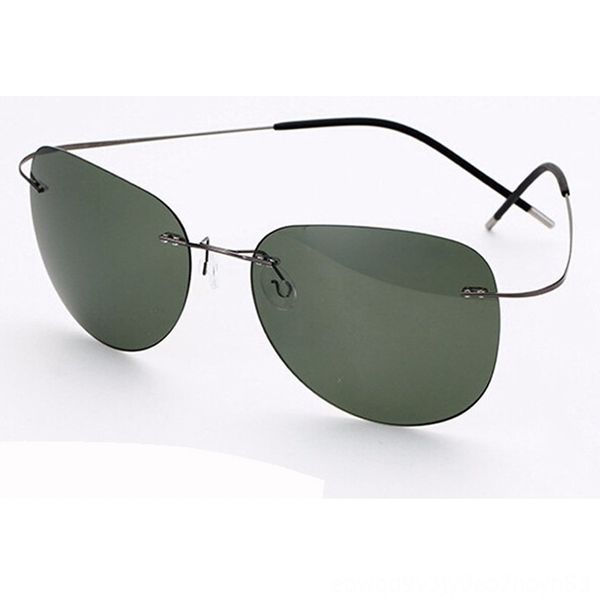 100 titanium polarized sunglasses polaroid super light sunglasses brand designer rimless polaroid gafas men sun glasses eyewear, White;black
100 titanium polarized sunglasses polaroid super light sunglasses brand designer rimless polaroid gafas men sun glasses eyewear, White;black