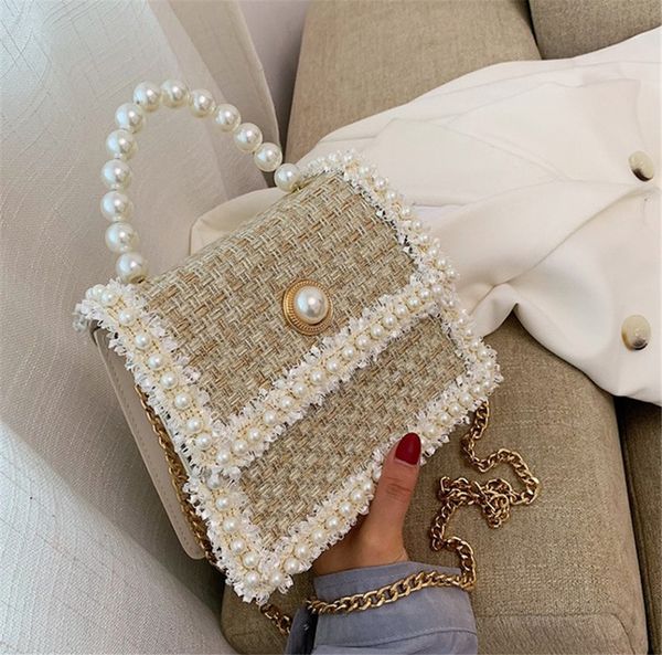 pearl women bag fashion versatile shoulder cross body bag chain hand held 4colors ph-cfy20051838
pearl women bag fashion versatile shoulder cross body bag chain hand held 4colors ph-cfy20051838