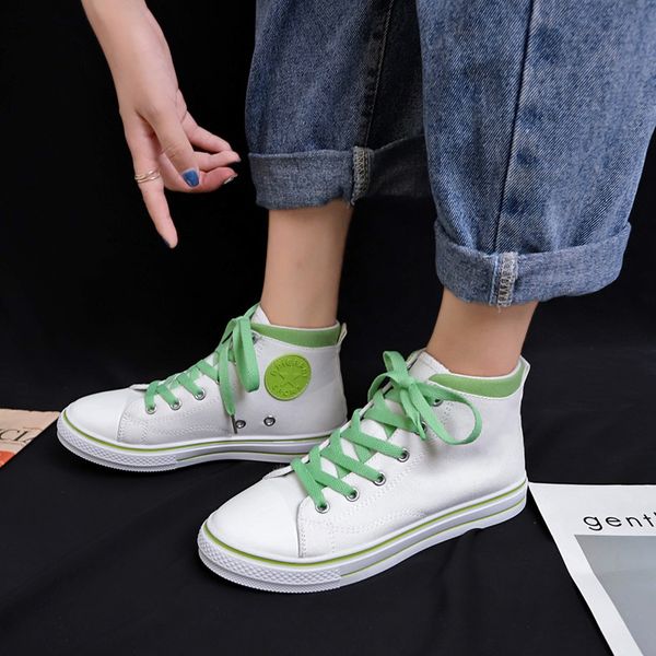 fashion women sneakers rainbow bottom women shoes high sneaker canvas shoes white 2020 vulcanized nvx233, Black
fashion women sneakers rainbow bottom women shoes high sneaker canvas shoes white 2020 vulcanized nvx233, Black