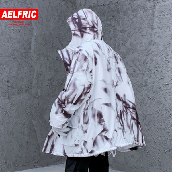 aelfric winter warm jacket coat thick cotton-padded parka jackets streetwear hip hop winter casual punk rock parkas outwear, Black
aelfric winter warm jacket coat thick cotton-padded parka jackets streetwear hip hop winter casual punk rock parkas outwear, Black