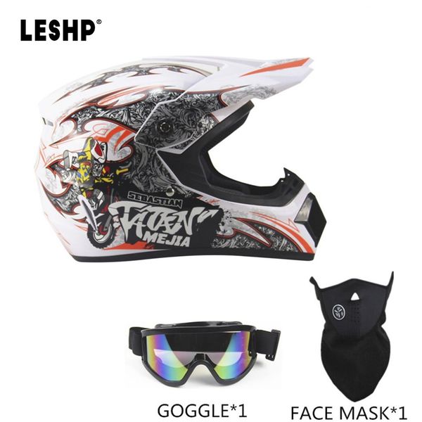 leshp 3pcs/set breathable helmet lightweight full face racing motorcycle safety abs shell motorbike sports helmet
leshp 3pcs/set breathable helmet lightweight full face racing motorcycle safety abs shell motorbike sports helmet