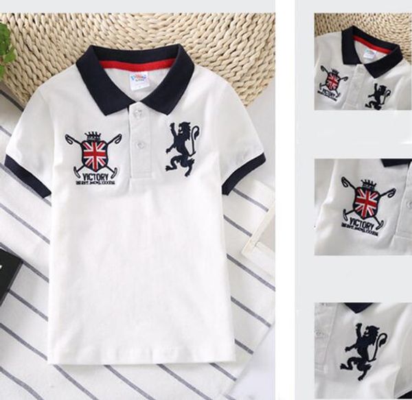 2020 polo kids shirt boys children's wear 90-130, Blue 
2020 polo kids shirt boys children's wear 90-130, Blue