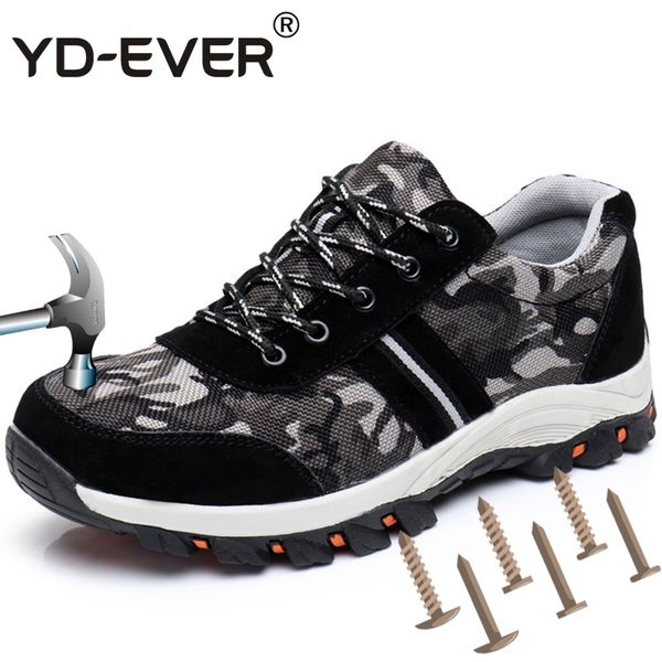 yd-ever plus size men camouflage steel toe caps work safety shoes outdoors non-slip anti-puncture tooling security boots, Black
yd-ever plus size men camouflage steel toe caps work safety shoes outdoors non-slip anti-puncture tooling security boots, Black
