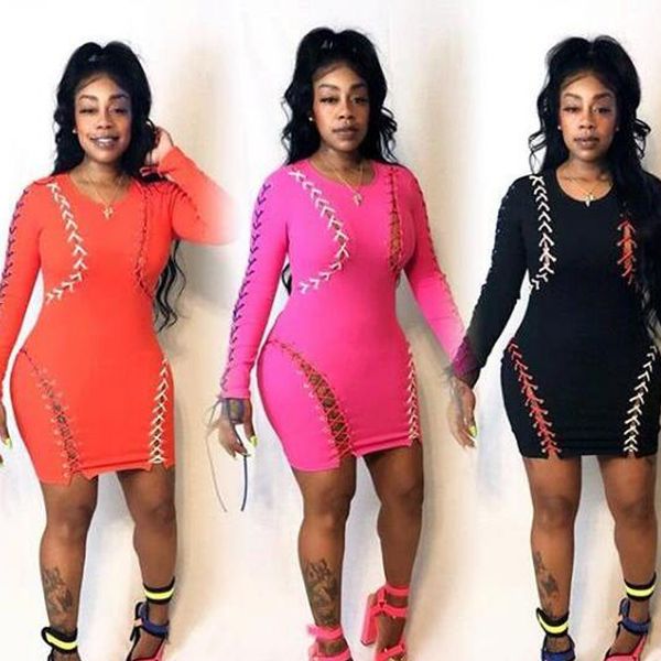 2019 summer 3-color bandage hollow hip dress, Black;gray
2019 summer 3-color bandage hollow hip dress, Black;gray