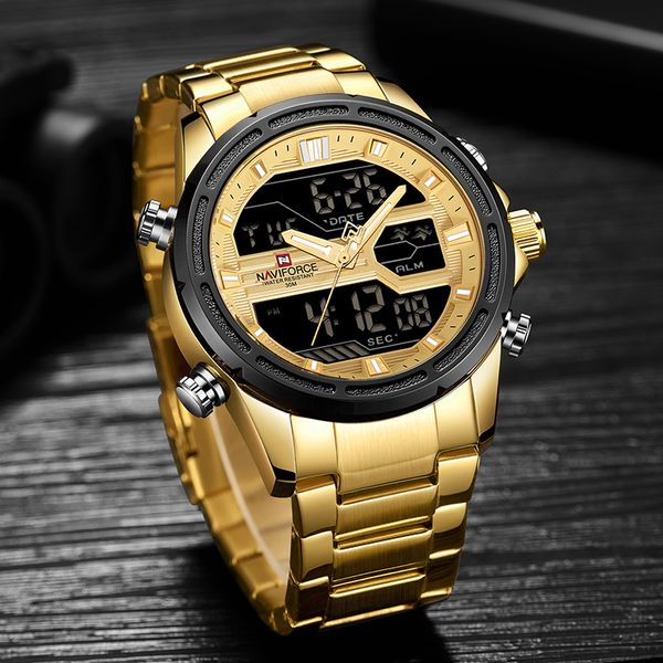 naviforce brand watch men fashion luxury quartz watch men waterproof sports men's wrist relogio masculino, Slivery;brown
naviforce brand watch men fashion luxury quartz watch men waterproof sports men's wrist relogio masculino, Slivery;brown