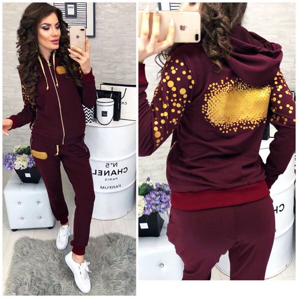 Polka Dot Womens Sports Two Piece Sets Skinny Hooded Long Sleeve Ladies 2PCS Pants Female Apparel,
Polka Dot Womens Sports Two Piece Sets Skinny Hooded Long Sleeve Ladies 2PCS Pants Female Apparel,