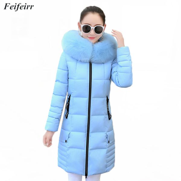 2018 winter jacket women thick warm hooded fur collar slim down cotton parkas overcoat long elegant plus size 3xl, Tan;black
2018 winter jacket women thick warm hooded fur collar slim down cotton parkas overcoat long elegant plus size 3xl, Tan;black