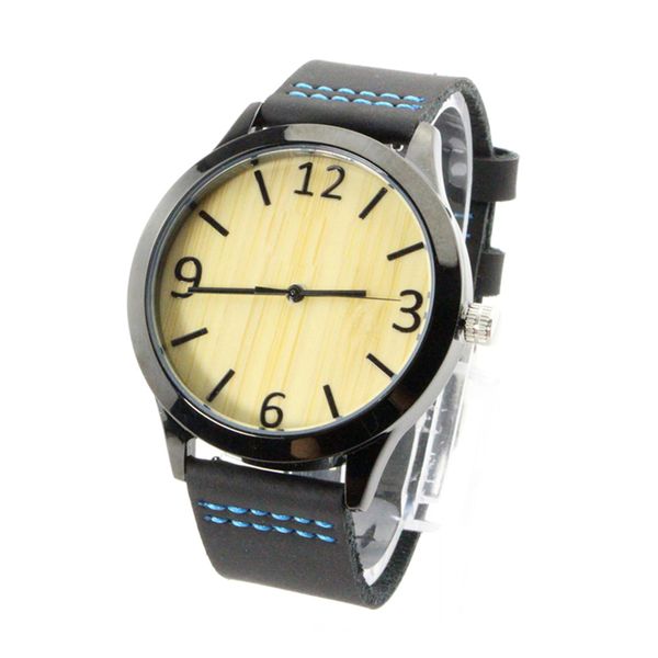 2020 quality custom label own men alloy case bamboo wooden watch with black blue leather strap, Slivery;brown
2020 quality custom label own men alloy case bamboo wooden watch with black blue leather strap, Slivery;brown