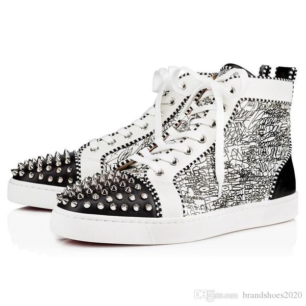 studded spikes red bottom sneakers luxury leather flats rhinestones shoes for men & women party designer sneakers lovers casual shoes, Black
studded spikes red bottom sneakers luxury leather flats rhinestones shoes for men & women party designer sneakers lovers casual shoes, Black