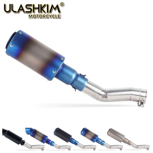 motorcycle full exhaust system muffler escape slip on for sfv650 gladius modified contact middle pipe with db-killer
motorcycle full exhaust system muffler escape slip on for sfv650 gladius modified contact middle pipe with db-killer