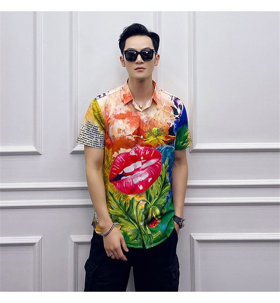 2020 designer mens luxury shirts fashion urban style floral printed short sleeved lapel neck shirts summer mens apparel, White;black
2020 designer mens luxury shirts fashion urban style floral printed short sleeved lapel neck shirts summer mens apparel, White;black
