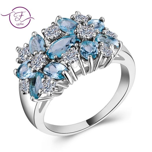 925 silver ring zircon gemstone flower ring lady finger fine jewelry for party wedding engagement birthday gift, Golden;silver
925 silver ring zircon gemstone flower ring lady finger fine jewelry for party wedding engagement birthday gift, Golden;silver