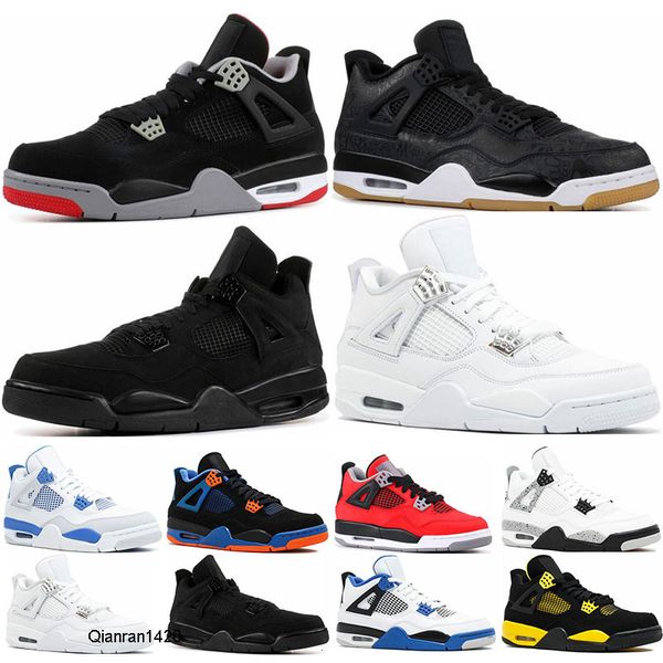2019 mens trainers 4s basketball shoes bred white cement black cat royalty se cavs raptor sngl-dy sports 4 sneaker shoes size 7-13
2019 mens trainers 4s basketball shoes bred white cement black cat royalty se cavs raptor sngl-dy sports 4 sneaker shoes size 7-13