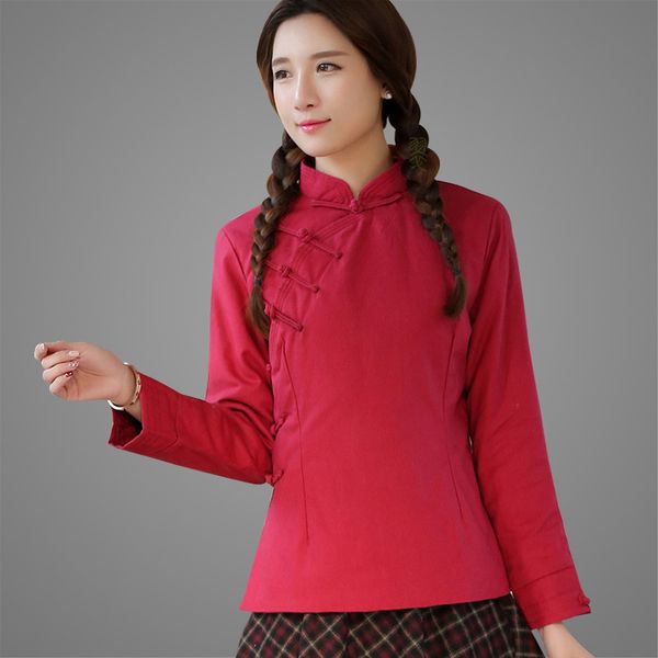 winter women solid cotton coat vintage handmade button thicken jacket chinese traditional female warm long sleeve outwear s-xxl, Black;brown
winter women solid cotton coat vintage handmade button thicken jacket chinese traditional female warm long sleeve outwear s-xxl, Black;brown