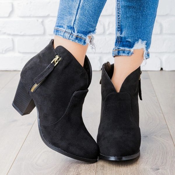 vogue new fashion women boots autumn boots zipper ankle winter suede luxury women shoes peep toe vogue nice, Black
vogue new fashion women boots autumn boots zipper ankle winter suede luxury women shoes peep toe vogue nice, Black