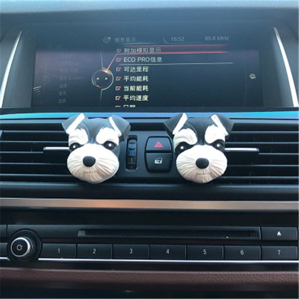 cute schnauzer ornaments car vents perfume clip air freshener automobile interior fragrance decoration
cute schnauzer ornaments car vents perfume clip air freshener automobile interior fragrance decoration