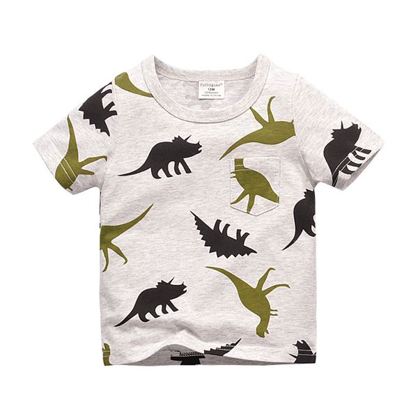 1-6yrs children boys dinsouar clothes summer boys short sleeve t-shirts outfits, Blue
1-6yrs children boys dinsouar clothes summer boys short sleeve t-shirts outfits, Blue