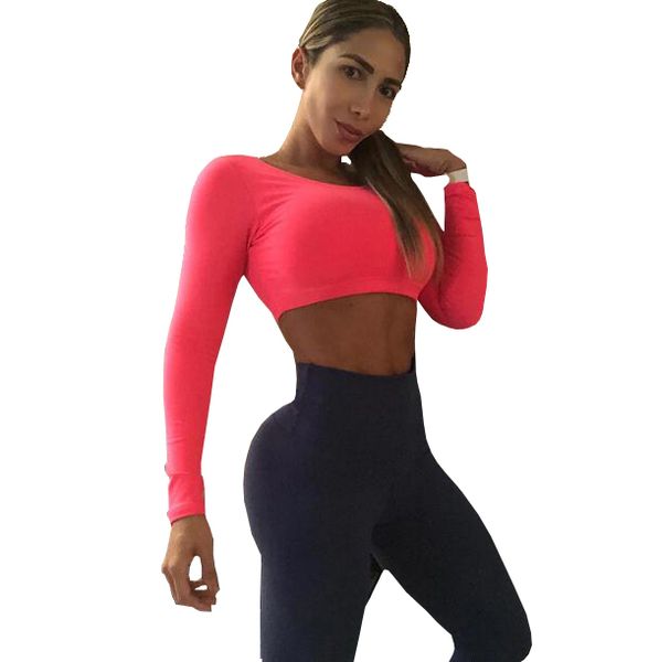 Crop bare midriff long leeve blou e young girl lim fitne crop top port yoga running exerci e gym outdoor upper clothing
Crop bare midriff long leeve blou e young girl lim fitne crop top port yoga running exerci e gym outdoor upper clothing
