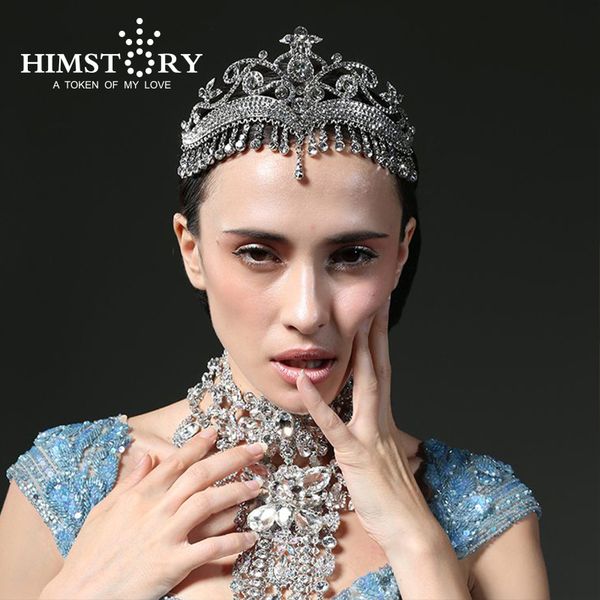 himstory crystal tassel wedding tiara crown rhinestone headpiece headwear bridal hair accessorie frontlet head jewelry, Golden;white
himstory crystal tassel wedding tiara crown rhinestone headpiece headwear bridal hair accessorie frontlet head jewelry, Golden;white