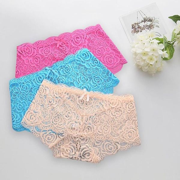 woman lingerie lace panties no rot underwear panties wear lace fd, Black;pink 
woman lingerie lace panties no rot underwear panties wear lace fd, Black;pink