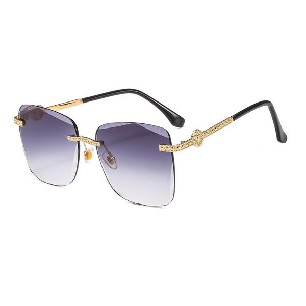 fashion rimless sunglasses women brand sunglasses square shades cutting lens ladies metal eyeglasses, White;black
fashion rimless sunglasses women brand sunglasses square shades cutting lens ladies metal eyeglasses, White;black