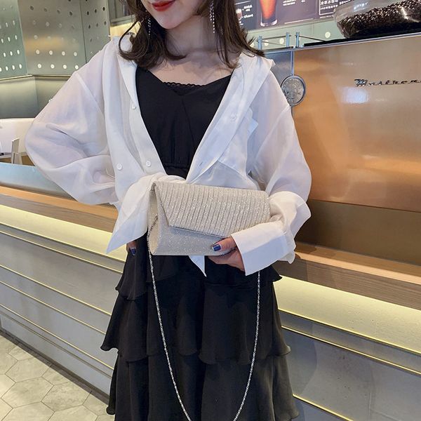 2020 new shiny small bags women stripe clutch small square bag korean chain messenger shoulder bag tide dinner
2020 new shiny small bags women stripe clutch small square bag korean chain messenger shoulder bag tide dinner