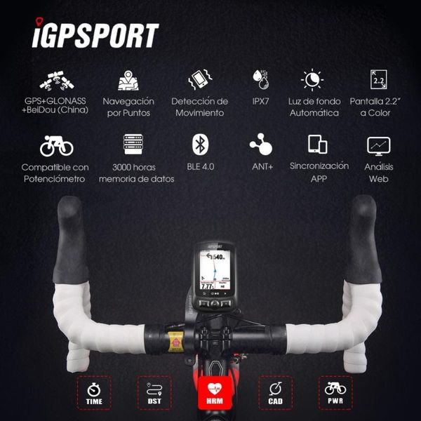 igpsport igs618 gps cycling computer road mta bicycle training speedometer ant+ supports cadence / speed / heart rate monitor
igpsport igs618 gps cycling computer road mta bicycle training speedometer ant+ supports cadence / speed / heart rate monitor