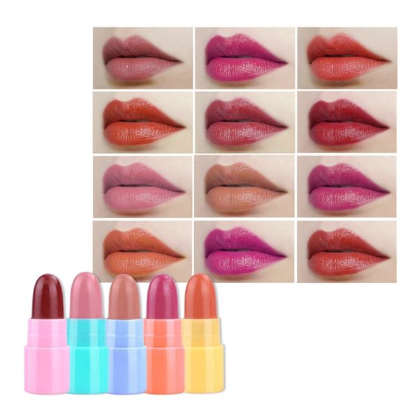 5 colors professional mini lips makeup lipstick set long lasting moisture cosmetic lipstick red lip matte waterproof
5 colors professional mini lips makeup lipstick set long lasting moisture cosmetic lipstick red lip matte waterproof