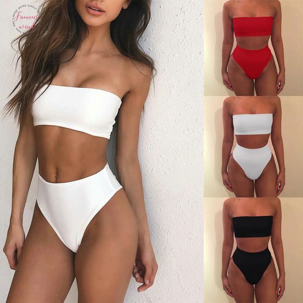 pure bikini set beach strapless swimsuits maio swimwear summer 2020 drop shipping good quality, White;black
pure bikini set beach strapless swimsuits maio swimwear summer 2020 drop shipping good quality, White;black