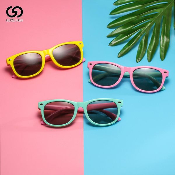 gozlugu colorful flexible kids sunglasses polarized eyewears children hd lens baby safety coating mirror shadesnew aqtwo, Blue
gozlugu colorful flexible kids sunglasses polarized eyewears children hd lens baby safety coating mirror shadesnew aqtwo, Blue
