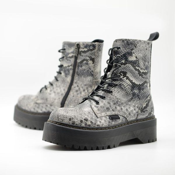 women's boots ankle pu leather zipper boots snake pattern platform shoe fall shoes black winter
women's boots ankle pu leather zipper boots snake pattern platform shoe fall shoes black winter