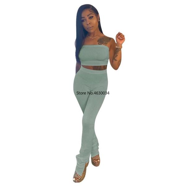 2020 women two pieces sets summer tracksuits strapless +pants suit fitness fitness night club outfits 2 pcs street, White
2020 women two pieces sets summer tracksuits strapless +pants suit fitness fitness night club outfits 2 pcs street, White