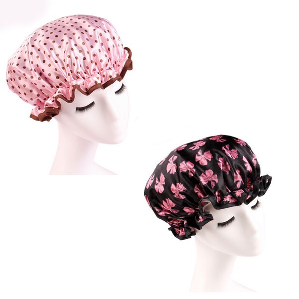 bath shower hair cover shower cap for bath hair bonnet thick women caps double layer waterproof sauna accessories
bath shower hair cover shower cap for bath hair bonnet thick women caps double layer waterproof sauna accessories