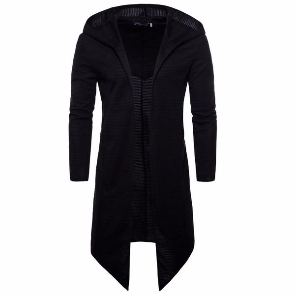 men long cardigan hooded trench cloak coats spring autumn gothic windbreaker cardigan outwear punk hip hop hoodies cloak homme, Tan;black
men long cardigan hooded trench cloak coats spring autumn gothic windbreaker cardigan outwear punk hip hop hoodies cloak homme, Tan;black