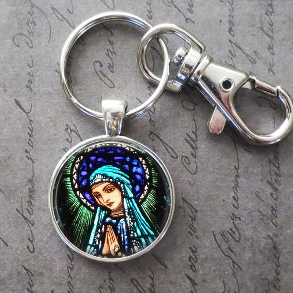 virgin mary key ring key chain buckle glass crystal pendant birthday festival anniversary gift jewelry accessories, Slivery;golden
virgin mary key ring key chain buckle glass crystal pendant birthday festival anniversary gift jewelry accessories, Slivery;golden