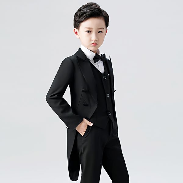 new fashion children tuxedo kids suit boys for wedding piano host performance double breasted size 100-170 year, Black
new fashion children tuxedo kids suit boys for wedding piano host performance double breasted size 100-170 year, Black