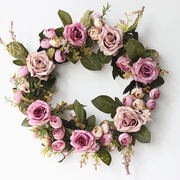 artificial rea rose flower garland fake flowers wreath for home garden wall window hanging pendant floral wedding decoration
artificial rea rose flower garland fake flowers wreath for home garden wall window hanging pendant floral wedding decoration