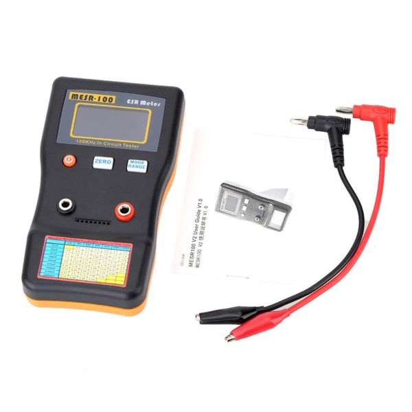 mesr-100 esr capacitance meter ohm meter professional measuring capacitance resistance capacitor circuit tester
mesr-100 esr capacitance meter ohm meter professional measuring capacitance resistance capacitor circuit tester