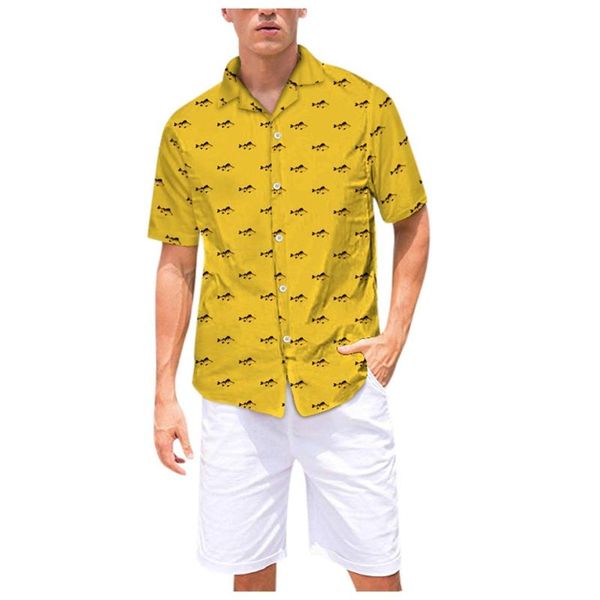 men's casual shirts mens printed hawaiian loose beachwear short sleeve buttons shirt burst frayed print z0309, White;black
men's casual shirts mens printed hawaiian loose beachwear short sleeve buttons shirt burst frayed print z0309, White;black