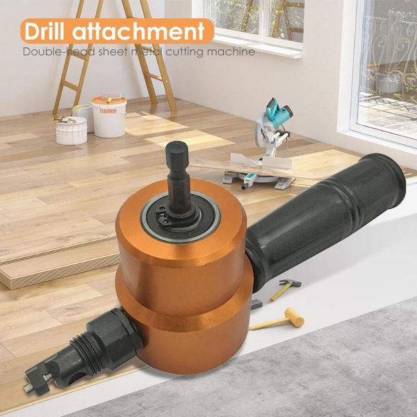 nibbler sheet metal cut double head sheet metal saw cutter 360 drgree drill attachment household hand tool power tool accessary
nibbler sheet metal cut double head sheet metal saw cutter 360 drgree drill attachment household hand tool power tool accessary