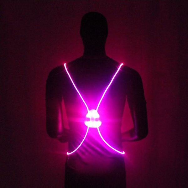new 1pcs light up led reflective vest safety belt strap night running cycling glow lmh66, Black
new 1pcs light up led reflective vest safety belt strap night running cycling glow lmh66, Black