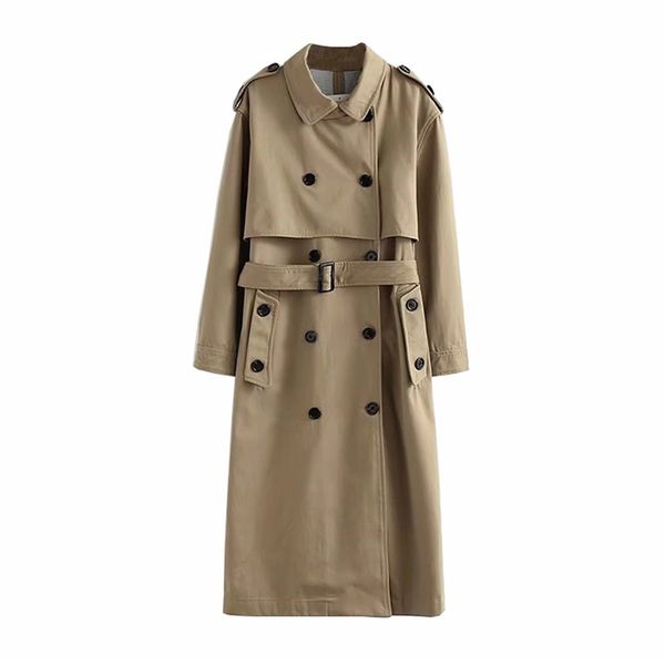 chic elegant sashes office ladies double breasted women long trench 2019 autumn female coat epaulet design casual outwear, Tan;black
chic elegant sashes office ladies double breasted women long trench 2019 autumn female coat epaulet design casual outwear, Tan;black