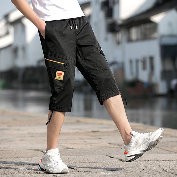 men's pants 2021 summer fashion slim slimming solid color lace-up men wear 887#, Black
men's pants 2021 summer fashion slim slimming solid color lace-up men wear 887#, Black